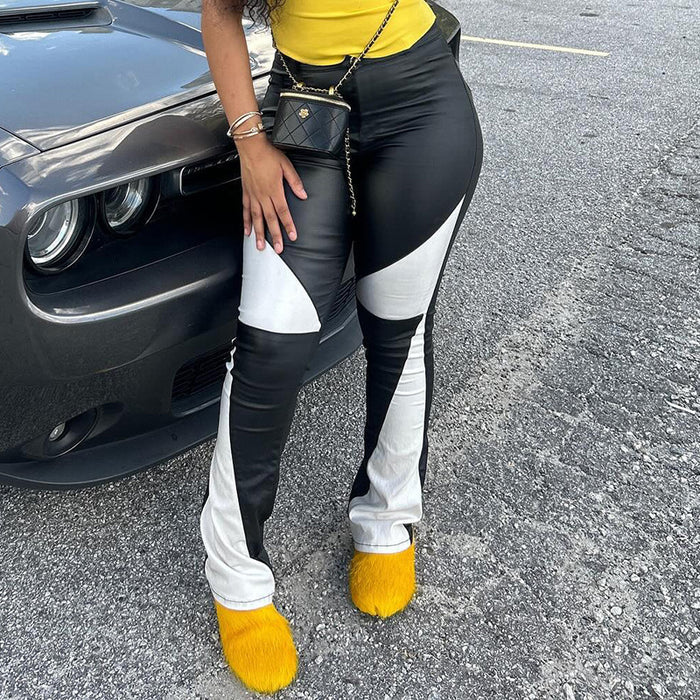 Sport Contrast Color Skinny Pants GDSF K24PT425