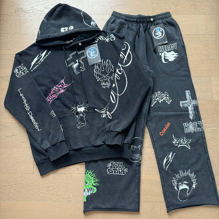 HELLSTAR HOODIE & PANTS 4