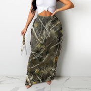 Fashion Tassel Slim Long Skirts QY 2011