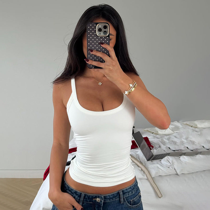 Solid Color Sport Tank Tops LJSF T5B20971X