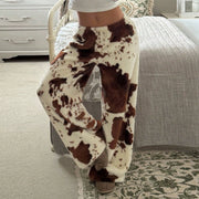 Loose Printed Fleece Pants GFRT 60370PBZ