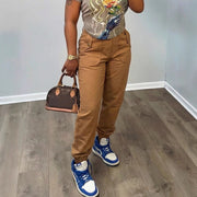 Loose Solid Color Pants LSD 2605