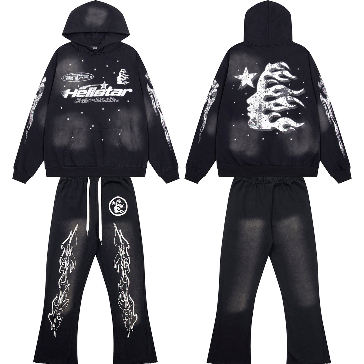 HELLSTAR HOODIE & PANTS 29
