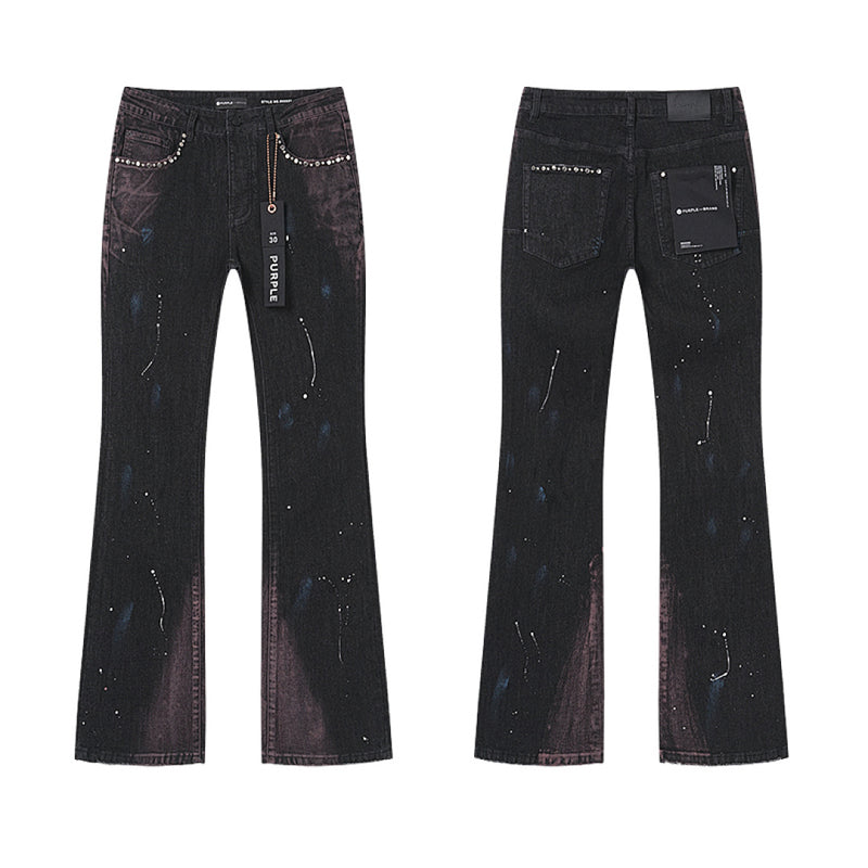 Brand purple jean woman 43