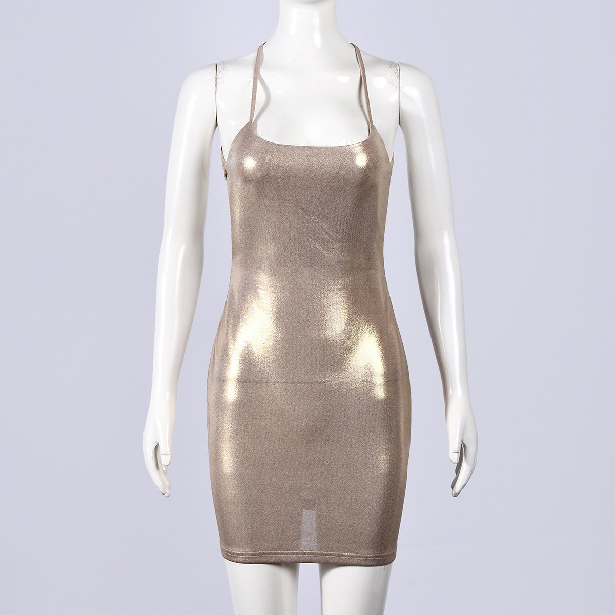 Sexy Sling Mini Dress GFRT 33010DBY