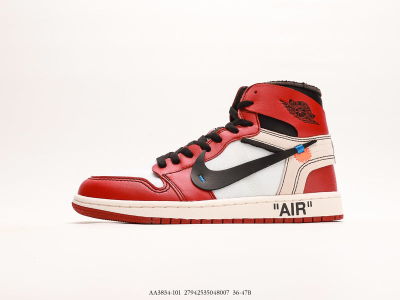 VIRGIL ABLOH Off-White x Air Jordan Retro High OG All White
