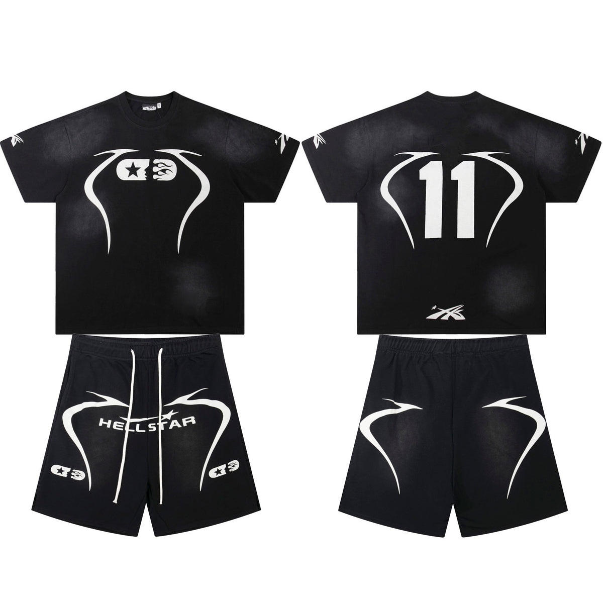 HELLSTAR T-SHIRT & SHORT 13