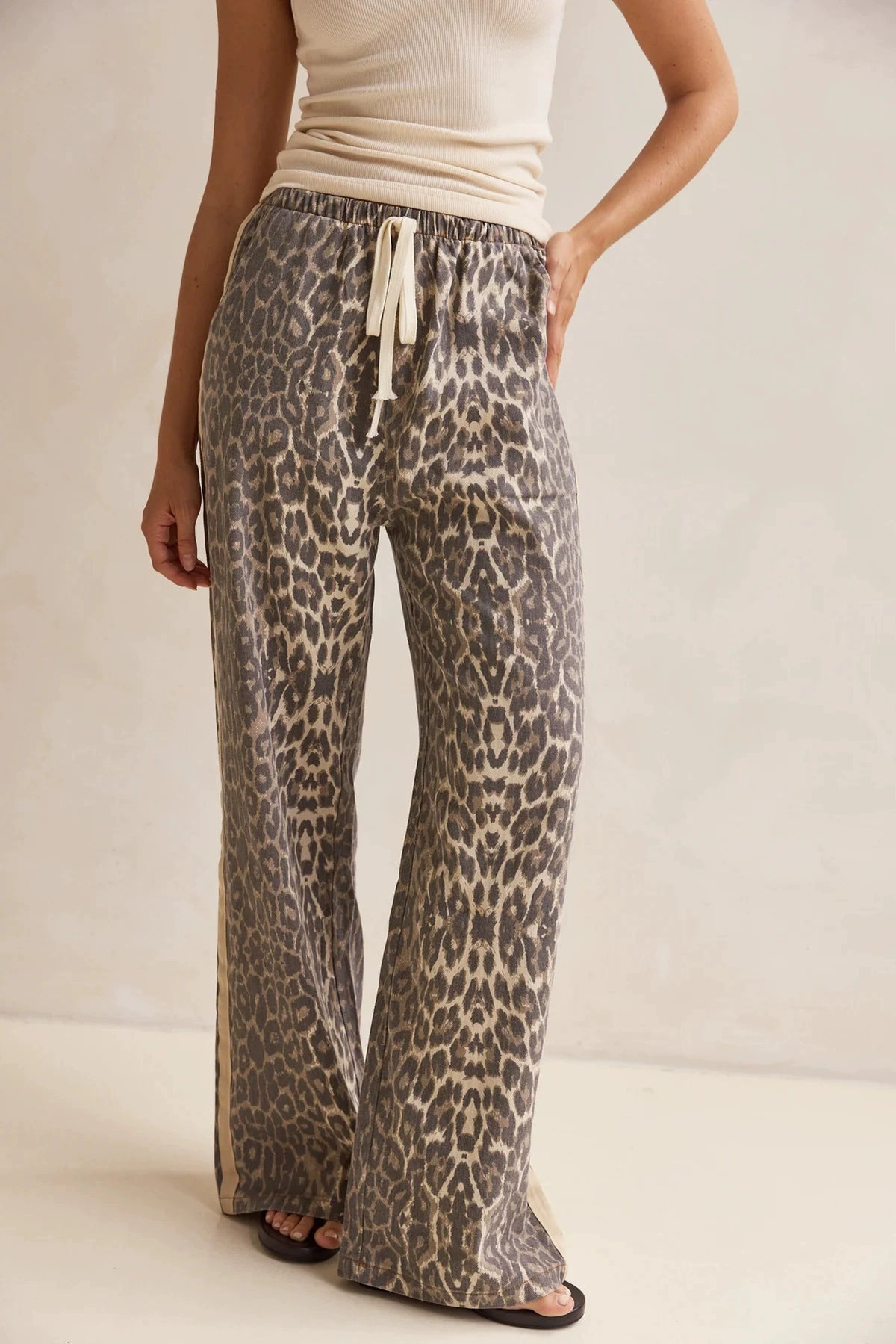 Leopard Print Loose Pants GYAN 893