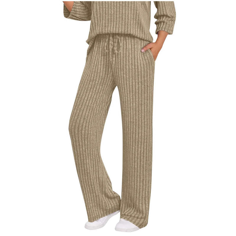 Solid Color Loose Casual Pants GYZY 6682