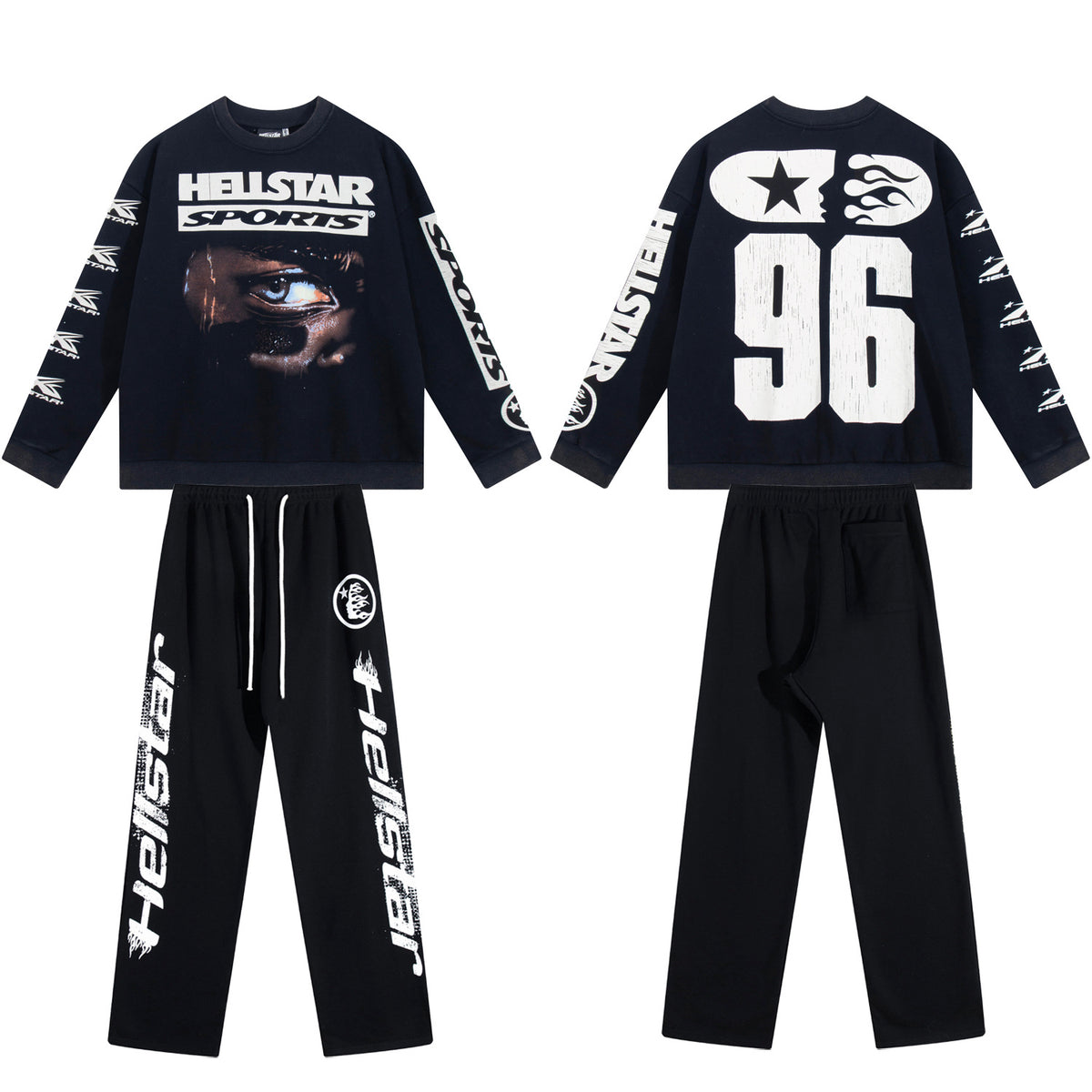 HELLSTAR HOODIE & PANTS 10