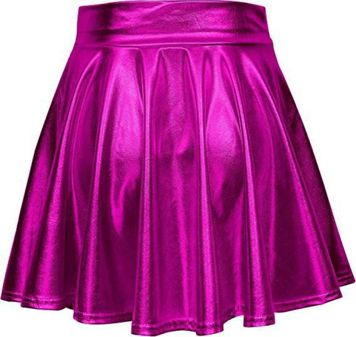 Sexy Solid Color Pleated Mini Skirt GPBY 14428