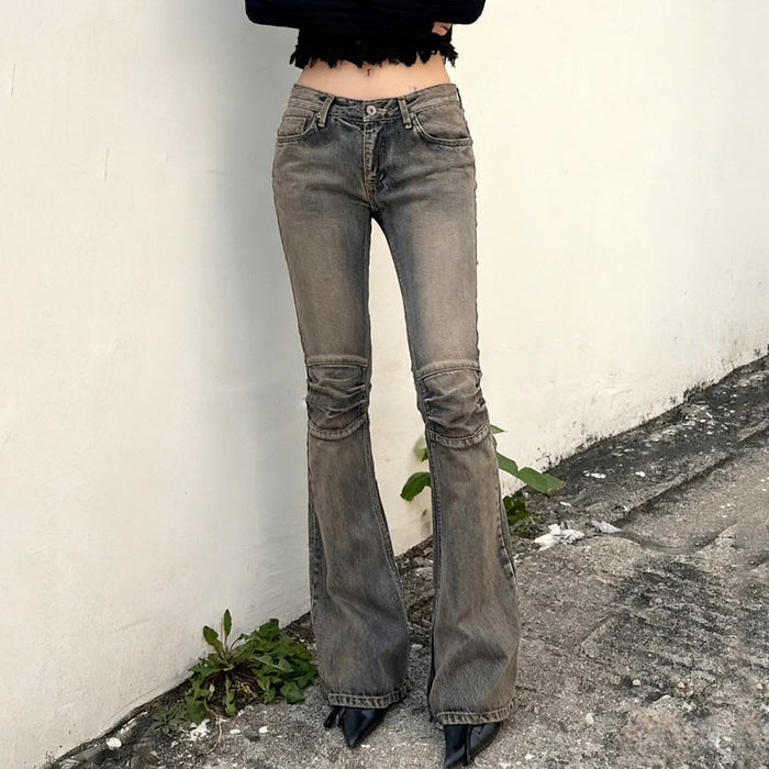 Retro Wash Micro Flare Jeans GWEN JMKP46321