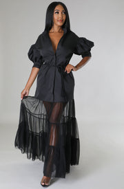 Solid Color Mesh Patchwork Shirt XHXF 949