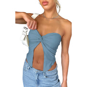 Fashion Sexy Solid Color Tube Top ASL 6633
