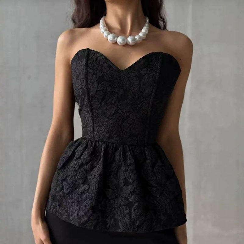 Solid Color Ruffles Backless Mini Dress GPBY SH8317