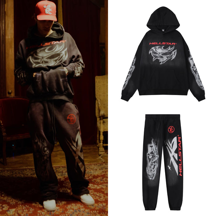 HELLSTAR HOODIE & PANTS 42