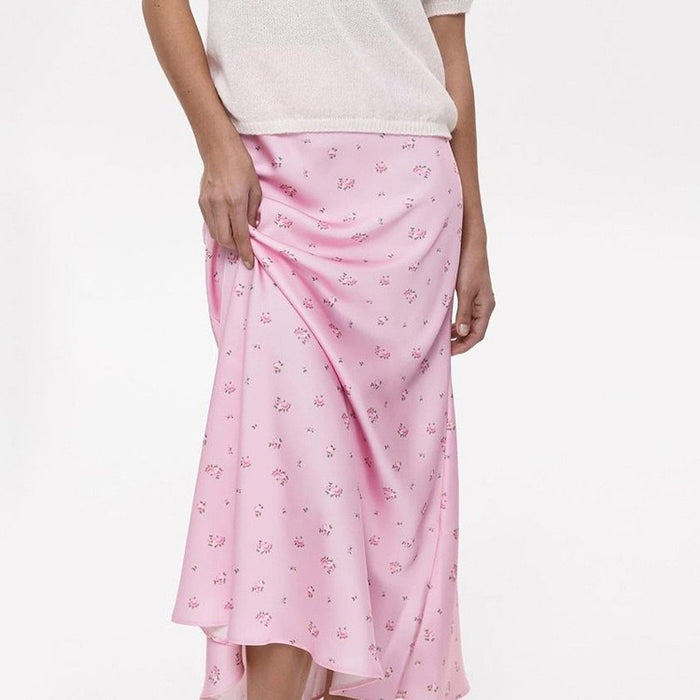 Satin Print Long Skirts GKYS 1111