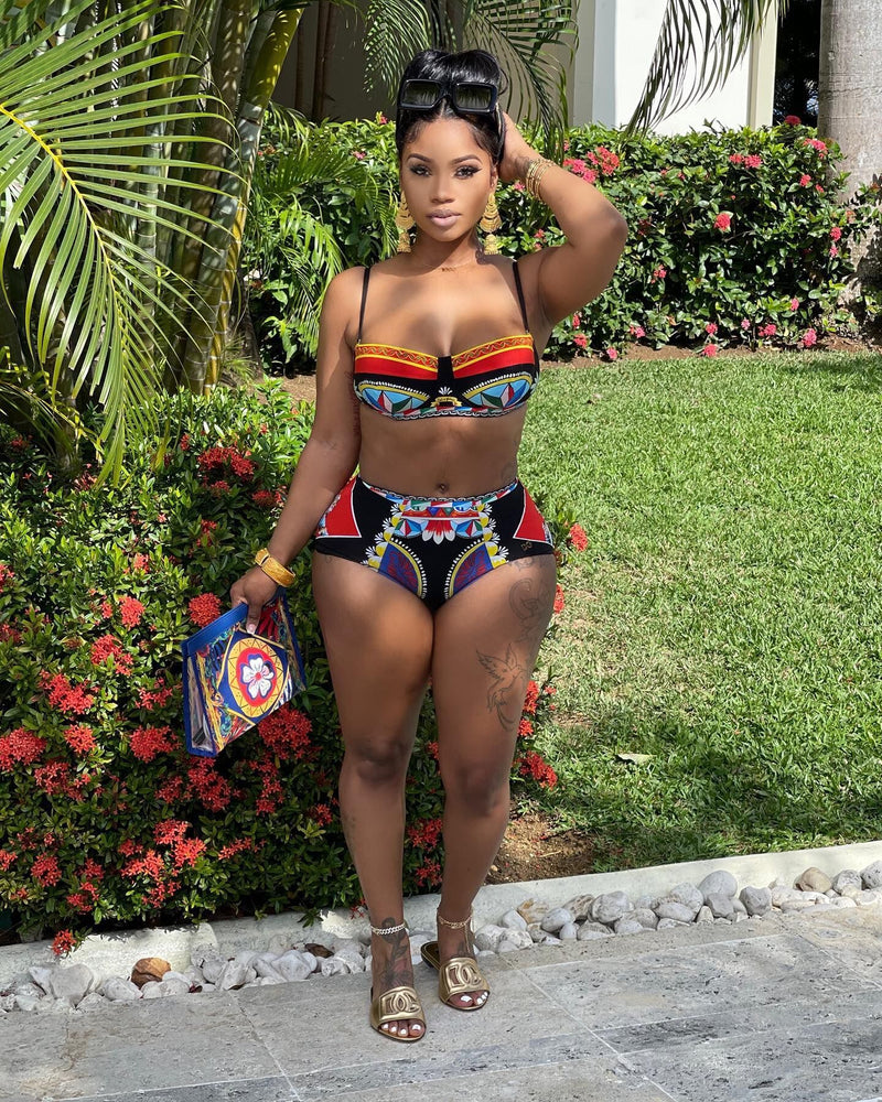 Sexy Printed Bikinis 2 Piece Sets ORY 5224