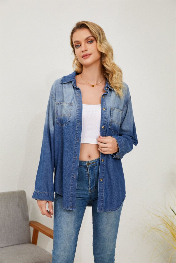 Single Breasted Long Sleeve Coats GYAN 3236
