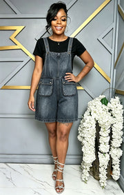 Casual Loose Denim Romper GYLN 5638