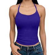 U Neck Solid Color Tank Top GYZY 6705