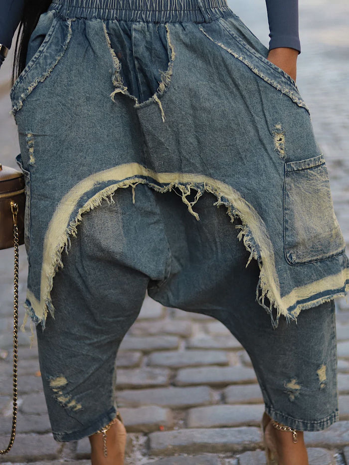 Holes Fashion Loose Haren Jeans ONY 391378