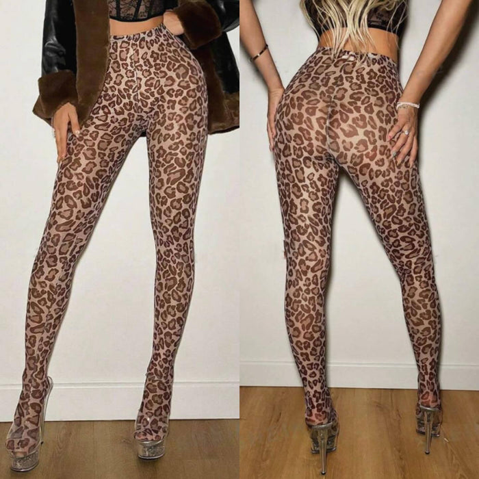 Pre Order About 7 work days shipping Leopard Print Yoga Pants Sport Bottoms YUEM 500600