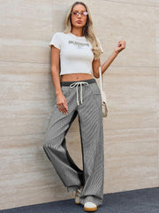 Loose Color Block Wide Leg Jeans GYAN 059