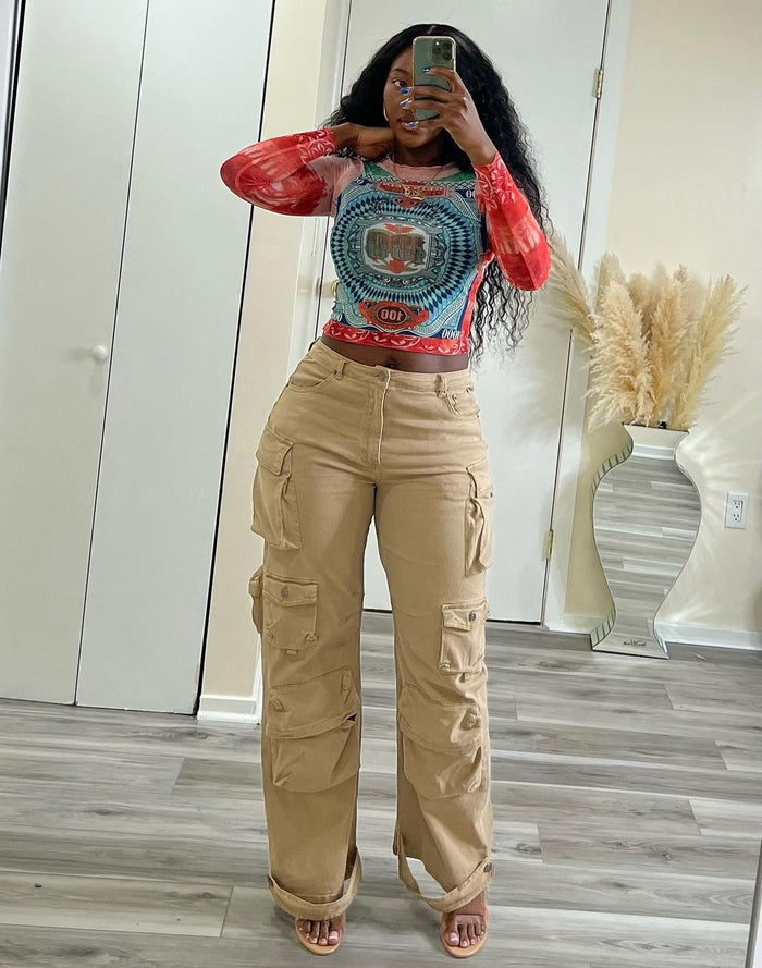 Solid Color Loost Straight Jeans LSD 24472