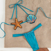 Sexy Shell Bikini Two Piece Swimsuit DYSC DY24A2324YYB102924