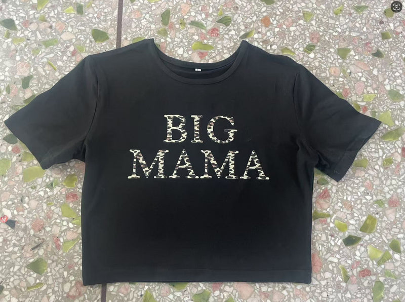 Letter Printed Short Sleeve T Shirt GXJL 250331