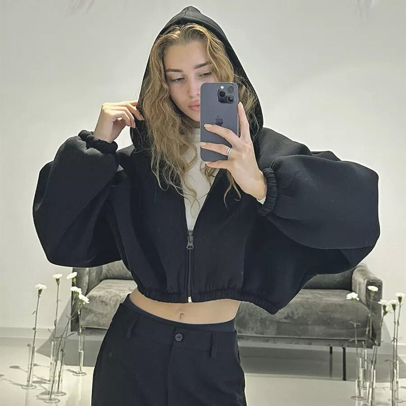 Fashion Long Sleeve Hooded Sweatshirt YMZY 61010