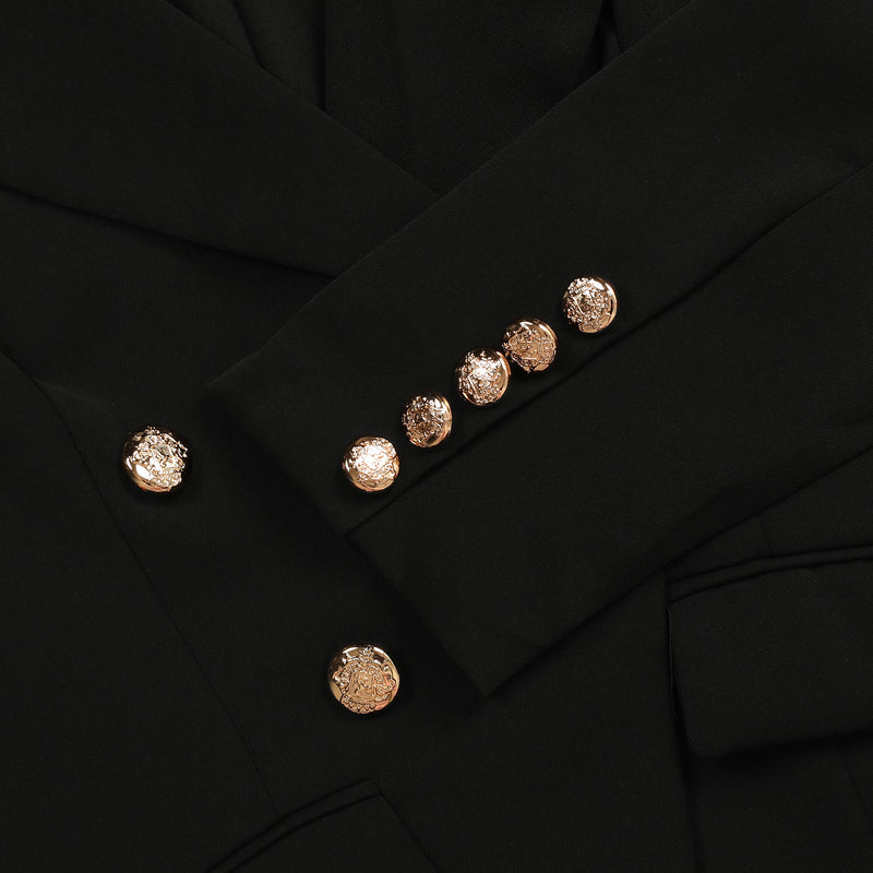 Solid Color Long Sleeve Blazer Coats AIL AL288