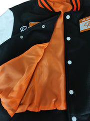 Thickened Embroidered Color Block Baseball Jacket CM 001