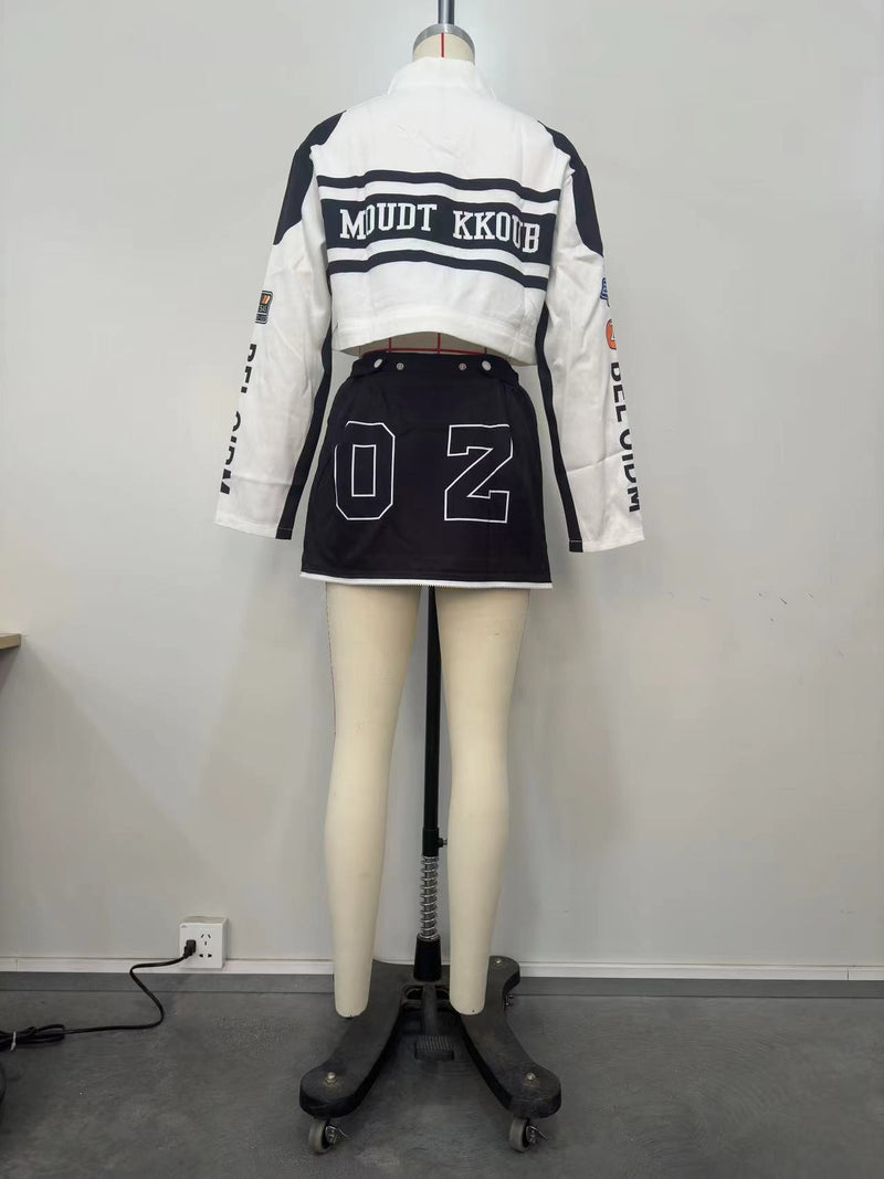 Removable Multi Wear Printed Padded Jacket OD 8655