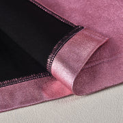 Patchwork Split PU Leather Half body Skirt GFRT 7662