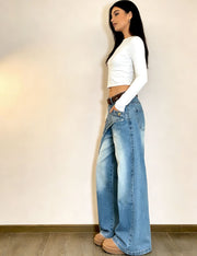 Fashion Loose Straight Jeans GAKF 60114