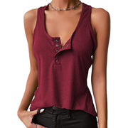 Casual Solid Color Tank Tops GYOU CX211220