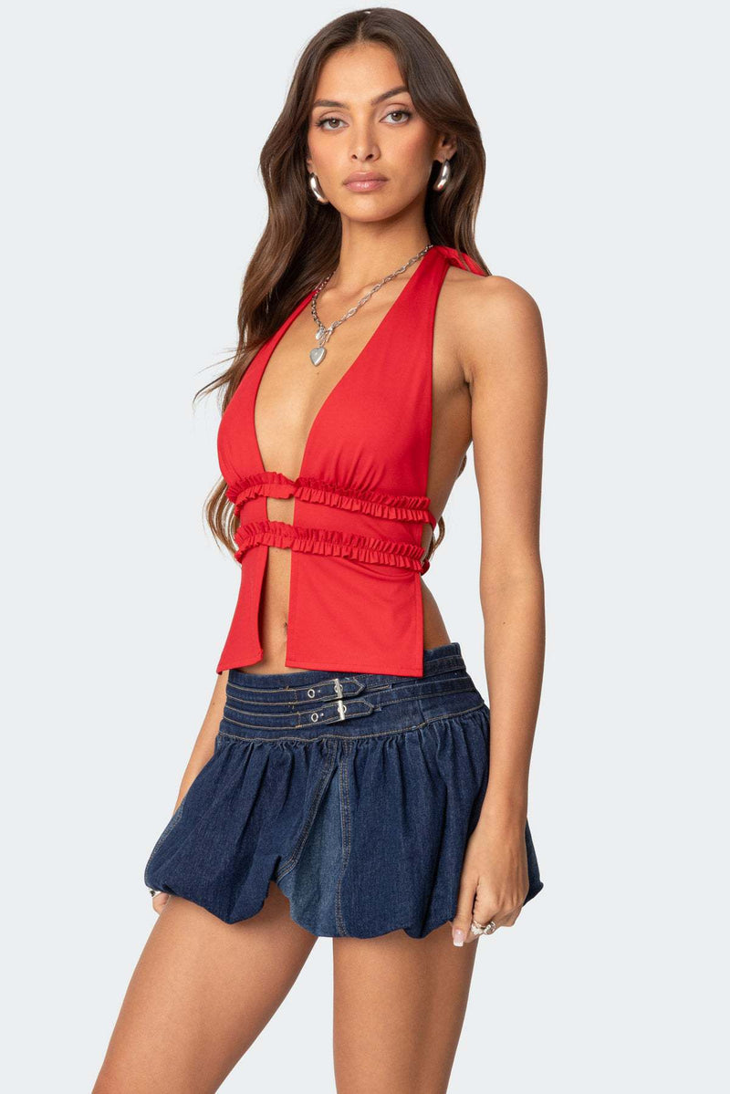 Low waisted Pod Half body Skirt GMYT 13311
