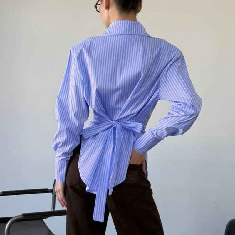 Stripe Long Sleeve Shirt GPBY SH8516