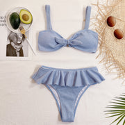 Sexy Ruffled Swimsuit Two Piece Sets CSYZ B237