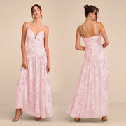 Floral Print Sling Maxi Dress BY 7749