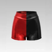 Color Block High Waist Shorts GFMA 25066
