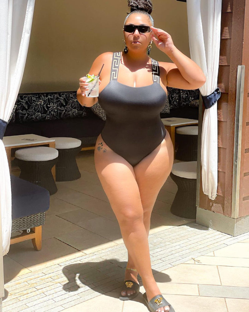 Sexy Strap One Piece Swimsuit LSL 6447