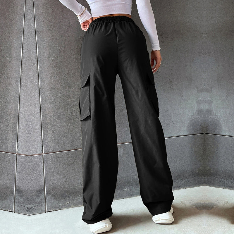 Solid Color Casual Staight Pants GYSQ CPDE2940