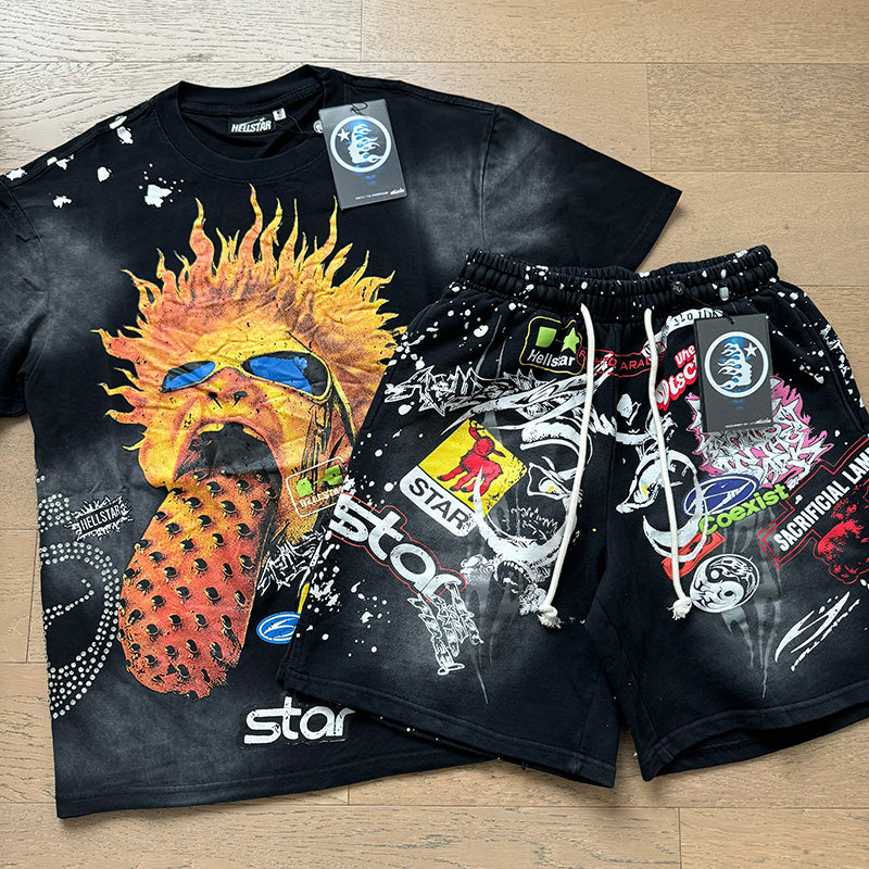 HELLSTAR T-SHIRT & SHORT 7