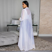 Chiffon Long Cardigan Sun Protection Jacket YF 10834