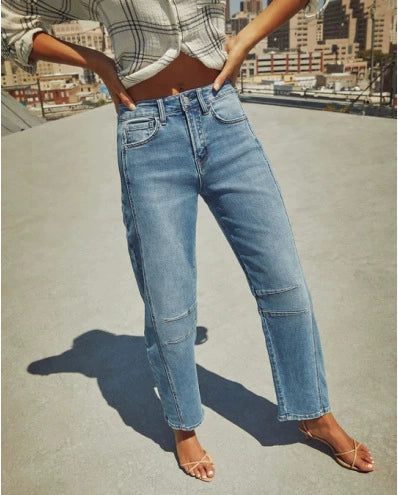 Retro Wide leg Straight Jeans GSMF ZC2401
