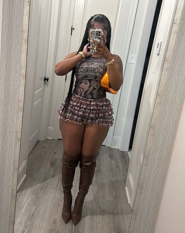 Pre Order About 7 work days shipping Mesh Ruffles Sexy Shorts YUEM Y220200