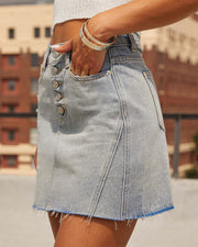 Sexy Washed Holes Mini Skirts GSMF 13678